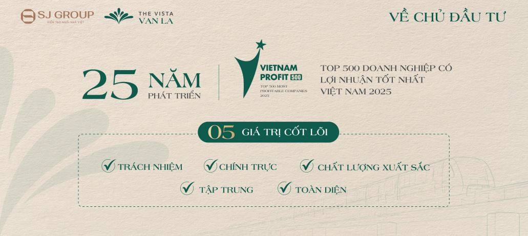 Thông tin pháp nhân Chủ đầu tư SJ Group