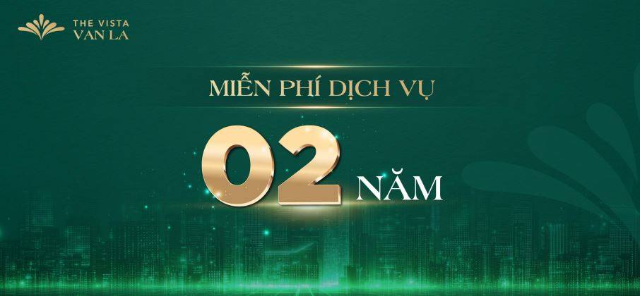 Tặng 2 năm phí quản lý dịch vụ chuẩn quốc tế